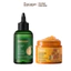 Combo 1 Hủ Tẩy da chết cơ thể đường thốt nốt 200ml + Nước dưỡng tóc tinh dầu bưởi Cocoon 140ml
