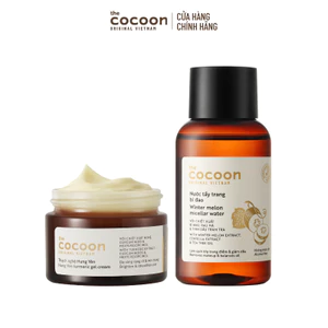 Combo Thạch nghệ 30ml + Nước tẩy trang bí đao Cocoon Cocoon 140ml