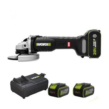 Worx WU809 - Máy Mài Góc 125 Mm Dùng Pin Chính Hãng BH 12 Tháng