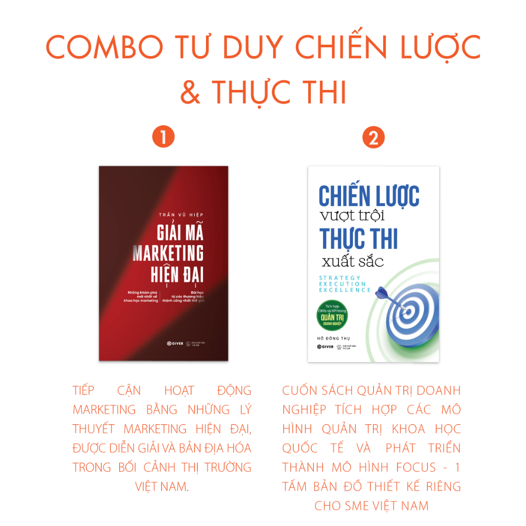 Sách - Combo Tư Duy Chiến Lược & Thực Thi