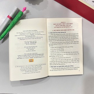 Sách - Hỏi Và Đáp Về Luật Trật Tự, An Toàn Giao Thông Đường Bộ (Dùng cho đào tạo, sát hạch lái xe hạng A, A1) ndbooks