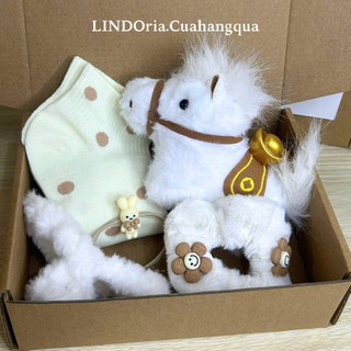 Set Quà Tặng Bạn Gái Cute LINDOria, Quà Sinh Nhật, 14/2, 8/3, 20/10, Capybara, Cinna, Kitty..