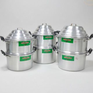 [Giá Xưởng] Chõ hấp đồ xôi nhôm size 20, 22, 24 cm chõ đồ, xửng hấp xôi 1, 2, 3 cân gạo