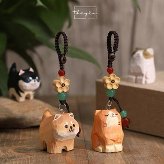 The Besties - Móc treo Tương Tri Hỷ Lạc - Gỗ Hoàng Dương - Quà Tặng Trang Trí Dễ Thương