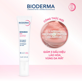 Gel dưỡng mắt 3 tác động thế hệ mới Bioderma Sensibio Eye+ 15ml