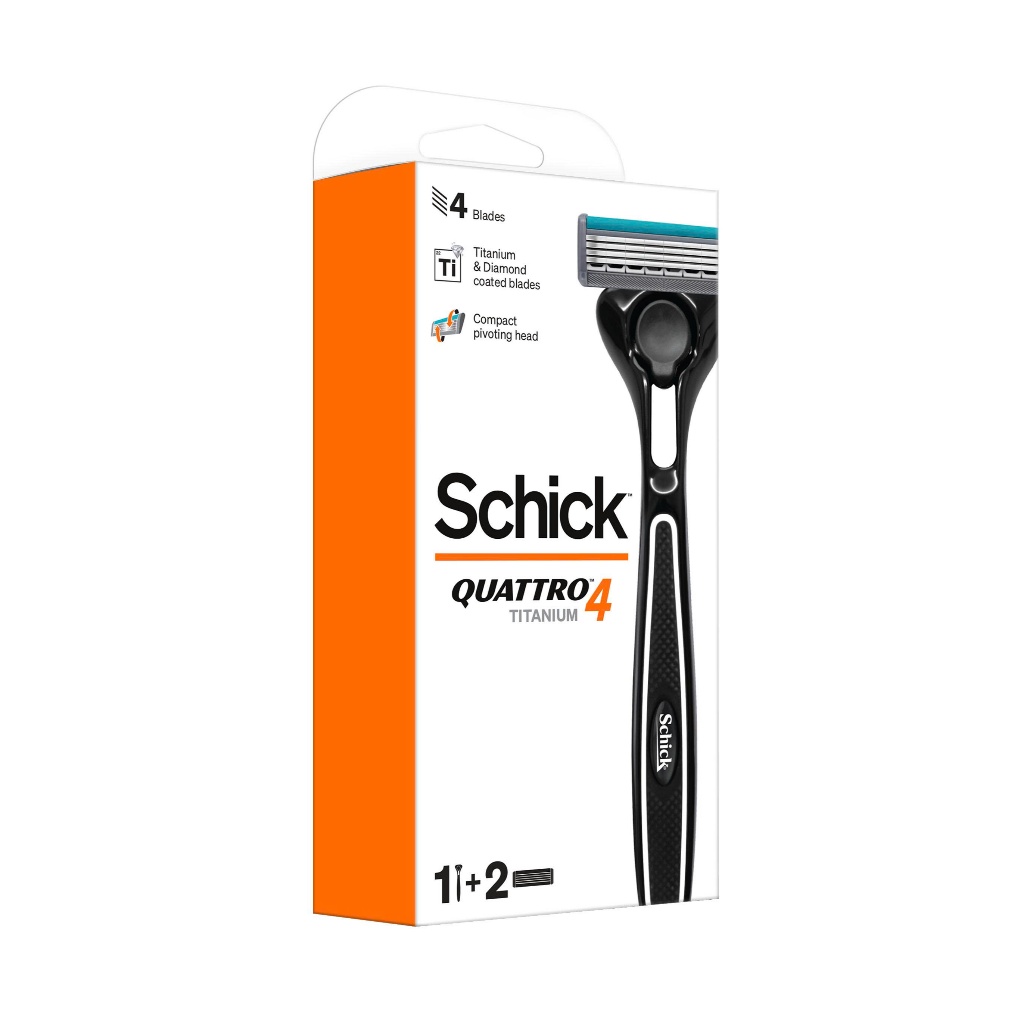 Dao cạo Schick Quattro Titanium Kit 2