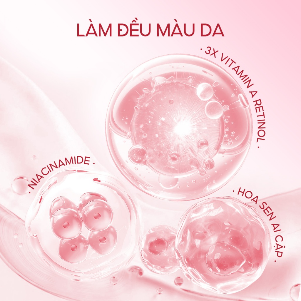 Retinol Serum The Originote dưỡng ẩm làm săn chắc làm đầy làm mịn màng đều màu da chống lão hoá tinh chất 20ml