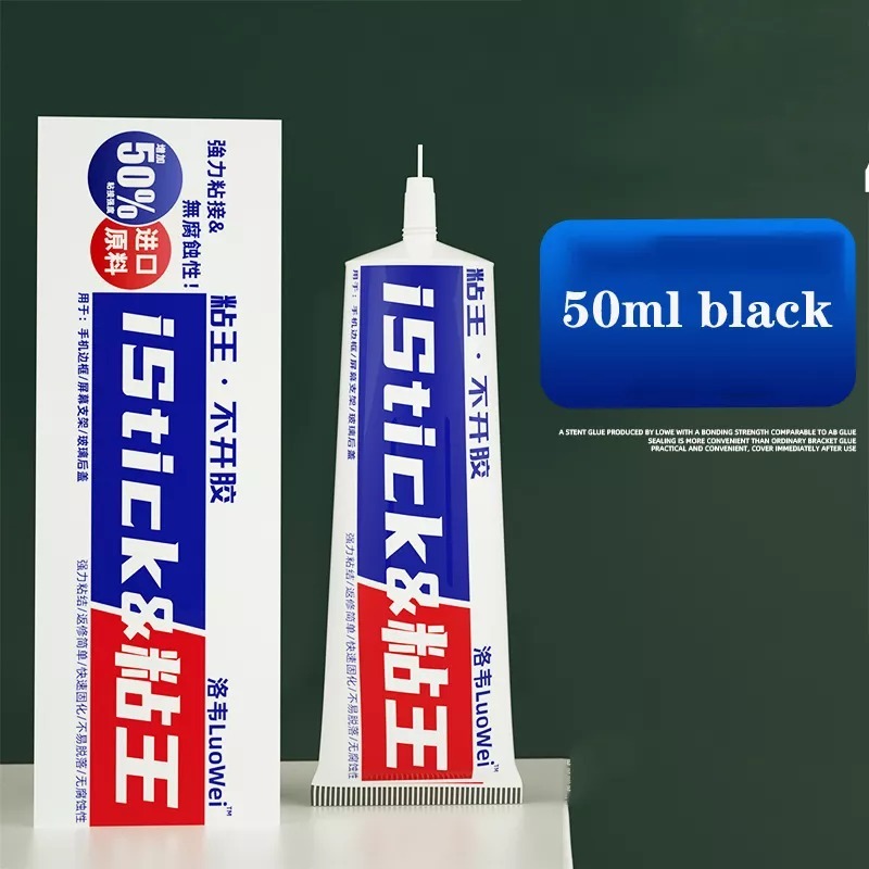 Keo dán cố định màn hình, nắp lưng, khung viền điện thoại LUOWEI ISTICK 15ml
