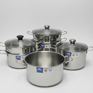 [Giá Xưởng] Bộ Nồi Xửng Hấp Inox Đông Á – Hấp Cá, Gà, Nấu Xôi – Đáy Từ Dùng Được Bếp Từ