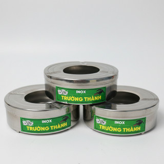 [Giá Xưởng] Combo 10 Gạt Tàn Inox Cỡ Lớn – Chống Gỉ, Dễ Vệ Sinh,  Phù Hợp Gia Đình Quán Ăn, Nhà Hàng