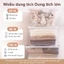 SUNNY Hộp Đựng Nhựa Hộp Đựng Đồ Trong Suốt Quần Áo Hộp Lưu Trữ Đa Năng Đựng Có Bánh Xe Thùng Nước