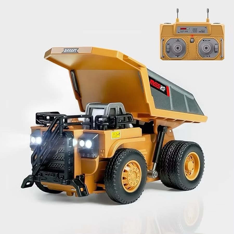 Xe Công Trình Mô Hình 1/64 điều khiển từ xa – Xe Ben,Xe Nâng,Máy xúc