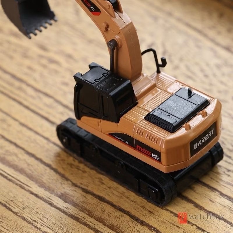 Xe Công Trình Mô Hình 1/64 điều khiển từ xa – Xe Ben,Xe Nâng,Máy xúc