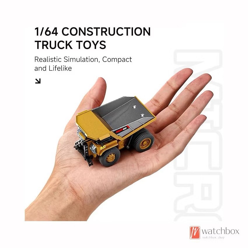 Xe Công Trình Mô Hình 1/64 điều khiển từ xa – Xe Ben,Xe Nâng,Máy xúc