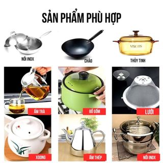 Homee.cok Tẩy Cháy Đen Đáy Nồi Chảo Inox - Làm Sạch Đáy Nồi, Tẩy Ố Vàng Kim Loại, Vệ Sinh Nồi Chảo Gia Dụng