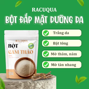Bột Cam Thảo Đắp Mặt Làm Đẹp RACUQUA 75g
