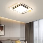 Đèn ốp trần gia đình hiện đại đơn giản Đèn phòng ngủ hình vuông Đèn phòng khách hình chữ nhật sáng tạo Bộ đèn toàn bộ ng — ảnh 7