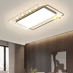 Đèn ốp trần gia đình hiện đại đơn giản Đèn phòng ngủ hình vuông Đèn phòng khách hình chữ nhật sáng tạo Bộ đèn toàn bộ ng — ảnh 6