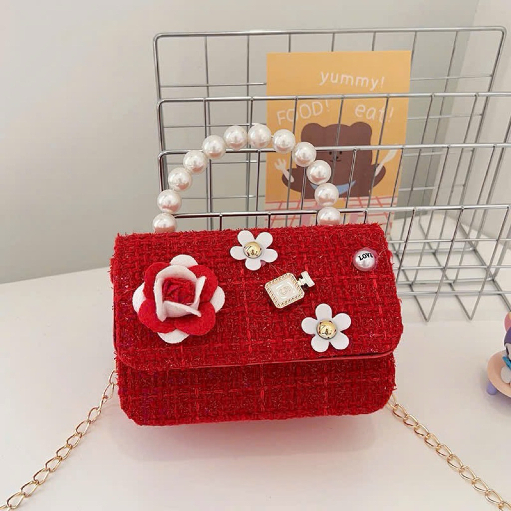 Túi mini nữ đeo chéo đi chơi phong cách Hàn Quốc xinh xắn cho bé