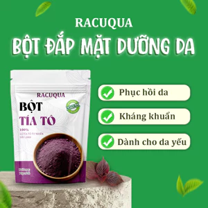 Bột Tía Tô Sấy Lạnh Đắp Mặt Làm Đẹp RACUQUA 75g Tiện Lợi