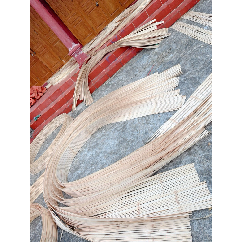 combo 10 phên uốn dẻo màu đỏ + màu tự nhiên 15cm x 5m