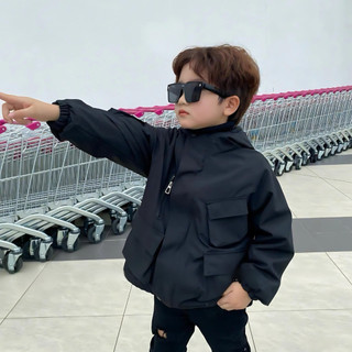 [11-45KG] Áo Khoác parka Lót Lông Cho Bé Trai Và Gái, Vải Trắng Bạc Cản Gió Chống Nước Giữ Ấm Cơ Thể