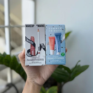 [iufarma] TH Set mini mặt nạ, son dưỡng môi Summer Fridays, Mario và Set Laneige 3 Món Sephora Brithday (Bill US)