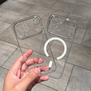 Ốp LIKGUS Trong Suốt lưng cứng viền cứng mỏng nhẹ không ố màu dành cho iPhone 17/16/15/14/13/12/promax