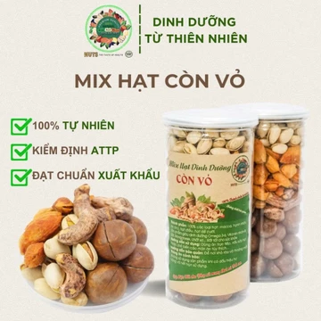 Hạt Dinh Dưỡng TA Food - Mix 4 Loại Nguyên Vỏ Macca, Hạnh Nhân Bơ, Hạt Điều, Hạt Dẻ Cười Thơm Ngon