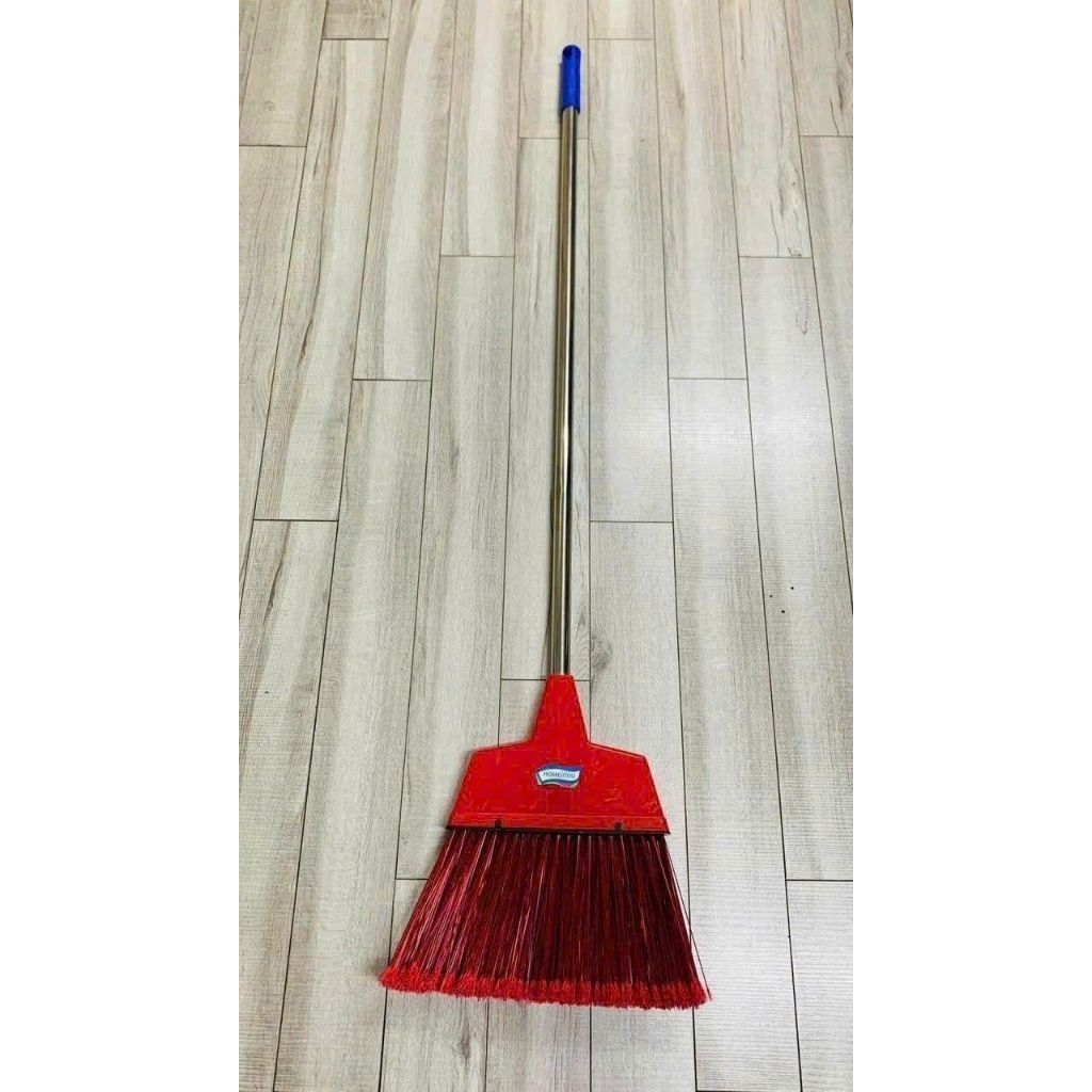 Chổi Nhựa Quét Sân, Quét Sàn Homeinno Đầu Cước 30cm Cán Inox Dài 110cm Quét Sân Vườn, Quét Lá Cây