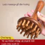 Lược chải kinh tuyến massage toàn thân mẫu mới cán dài dễ sử dụng-MỸ NGHỆ DƯỠNG SINH HT