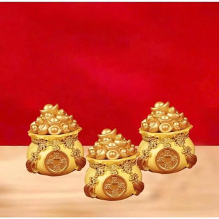 Set 3 Hũ Vàng tài Lộc đựng muối gạo