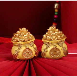Set 3 Hũ Vàng tài Lộc đựng muối gạo