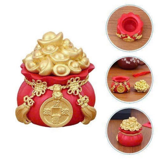 Combo 3 Hũ Đựng Muối Gạo Tài Lộc Ceramic Cao Cấp Túi Thần Tài May Mắn Trang Trí Ban Thờ Phong Thủy Trong Nhà