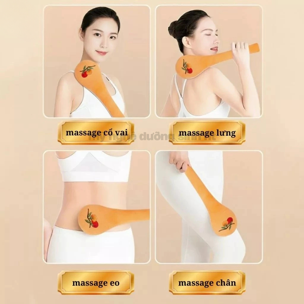 Gậy vỗ bát hư giúp khai thông kinh lạc ,giảm đau mỏi và thư giãn cơ thể- MỸ NGHỆ DƯỠNG SINH HT