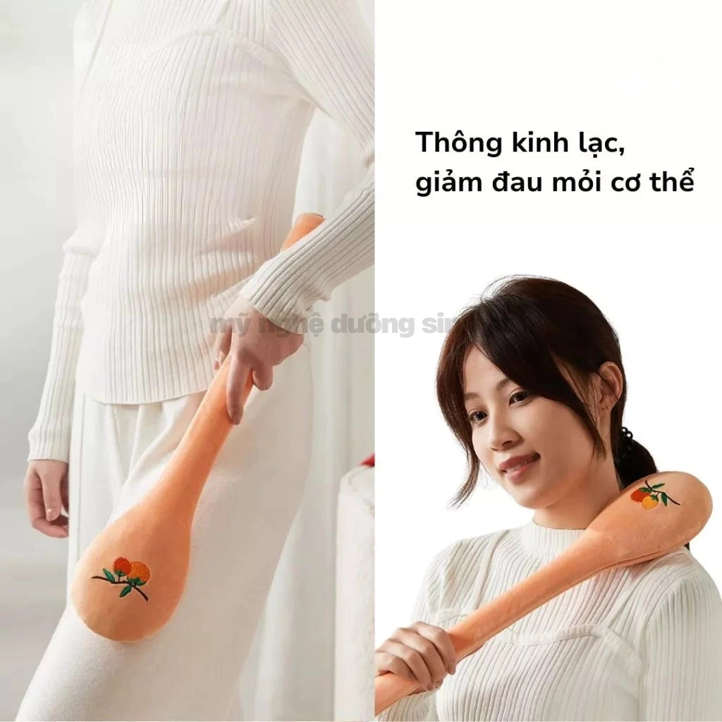 Gậy vỗ bát hư giúp khai thông kinh lạc ,giảm đau mỏi và thư giãn cơ thể- MỸ NGHỆ DƯỠNG SINH HT