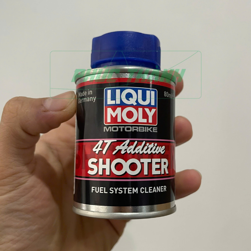 Dung Dịch Vệ Sinh Buồng Đốt Xe Máy, Tẩy Cặn Carbon LIQUI MOLY 4T ADDITIVE SHOOTER 7916 80ml - Nhập Khẩu Đức