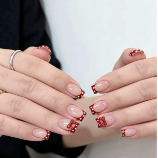 ( HOẢ TỐC ) NAILBOX SƠN THẠCH VẼ ĐẦU MÓNG NƠ ĐỎ SANG XỊN