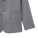 Áo Blazer Nam Nỉ Dạ Dáng Slim Fit Hàn Quốc Áo Khoác Vest Nam Lịch Lãm Giữ Ấm Nhẹ Dễ Phối Đồ - TUTO5 Menswear — ảnh 8