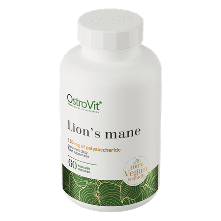 Thực Phẩm Bổ Sung Sức Khoẻ, Viên Uống Ostrovit Lion's Mane (60 Viên)