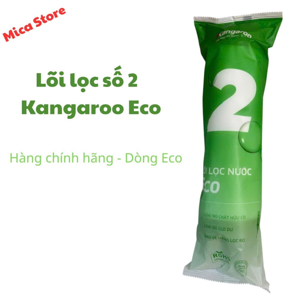 Lõi lọc nước KANGAROO chính hãng - Bộ lõi lọc 1,2,3