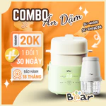 [ COMBO SIÊU TIẾT KIỆM ] Nồi Nấu Chậm 1L; 8 Chế Độ Nấu 4H10E + Máy Xay Ăn Dặm Cho Bé 8 Lưỡi 5H02D24 — ảnh 1