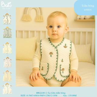 Áo gile chần bông Baru cho bé BRGL001-2
