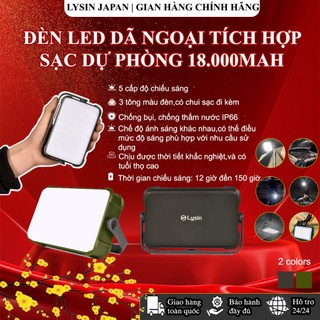 Đèn Pin mini siêu sáng, đèn led cao cấp cắm trại, camping flashlight 12000-18000mah, chống thấm nước, kèm 3chui sạc