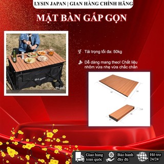 [KHÔNG KÈM XE ĐẨY] Lysin -  Mặt Bàn Phụ Kiện Cắm Trại Gấp Gọn Hoạt Động Ngoài Trời