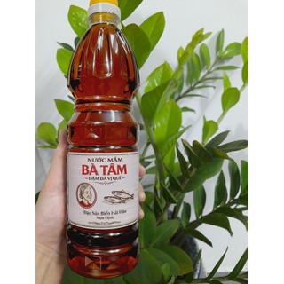 COMBO 2 CHAI Nước mắm cá cơm nguyên chất BÀ TÂM 30 độ đạm, chai nhựa 500 ml  ủ 18-24th, Nước mắm truyền thống Nam Định