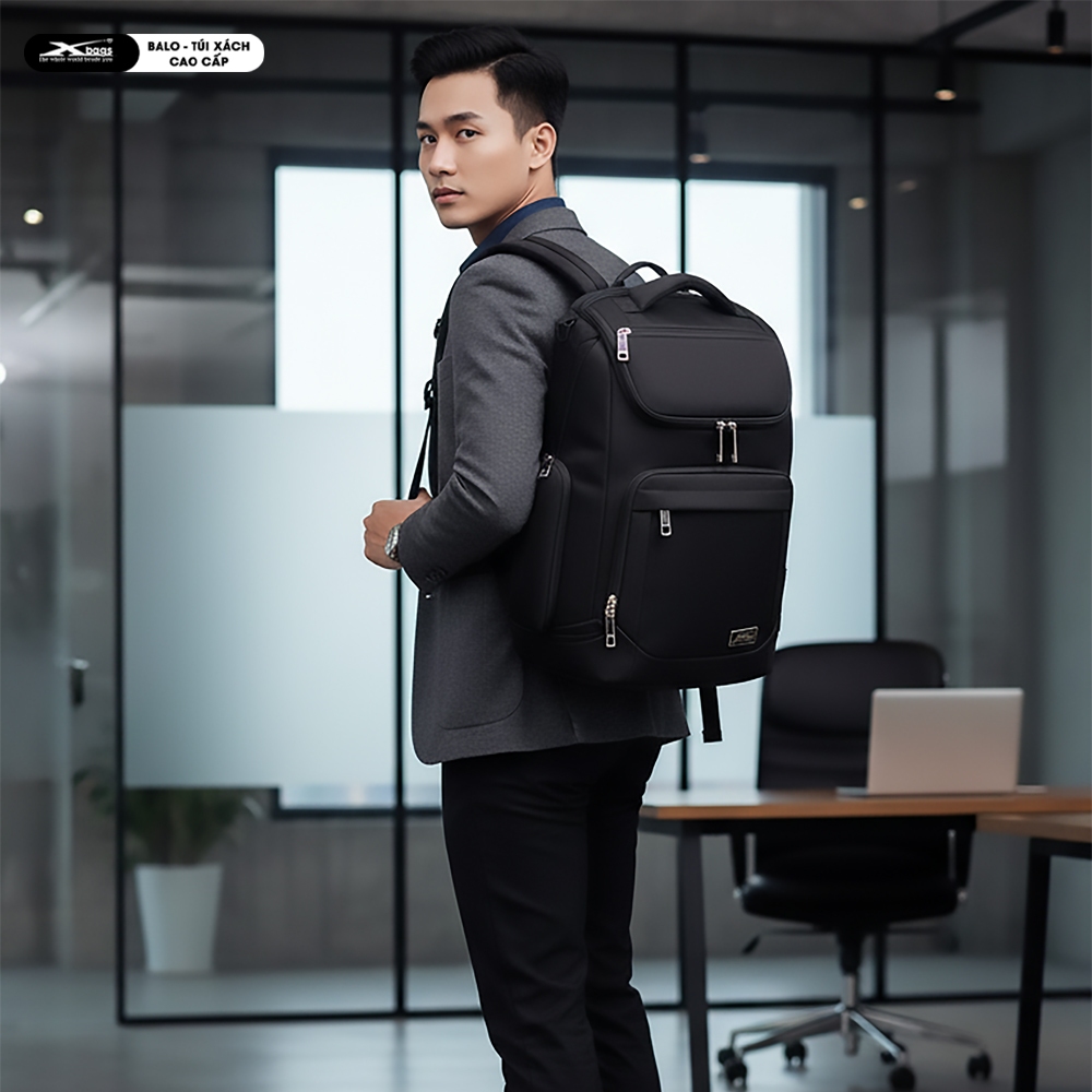 Balo Laptop Cao Cấp Chống Thấm Xbags Prime X XB 2009 – Đựng Laptop 15.6 Inch, Đẳng Cấp Doanh Nhân!