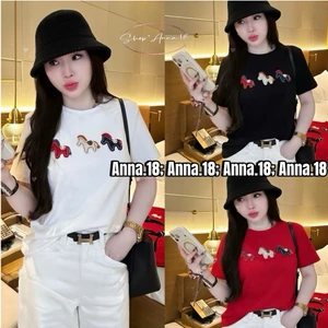 { BST TẾT 2026 } ÁO THUN COTTON 4 CHIỀU FORM BABYTEE ( 35 _ 56KG ) CHẤT MỀM MÁT ( THÊU 3 CHÚ NGỰA ) MẪU HOTREN