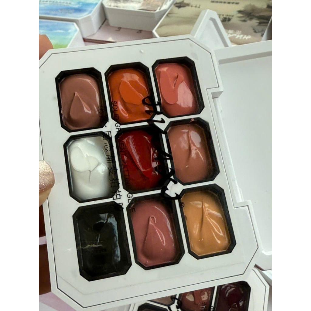 Set 9 màu gel dặm ombre siêu mịn, siêu mướt làm nail đa phong cách (Huaxi)