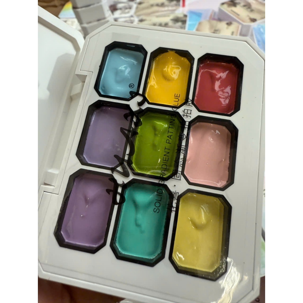 Set 9 màu gel dặm ombre siêu mịn, siêu mướt làm nail đa phong cách (Huaxi)